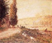Claude Monet Banks of the Seine at Lavacourt oil painting artist